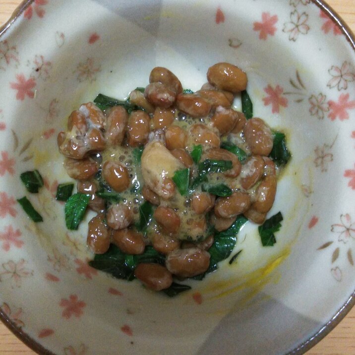 モロヘイヤ納豆